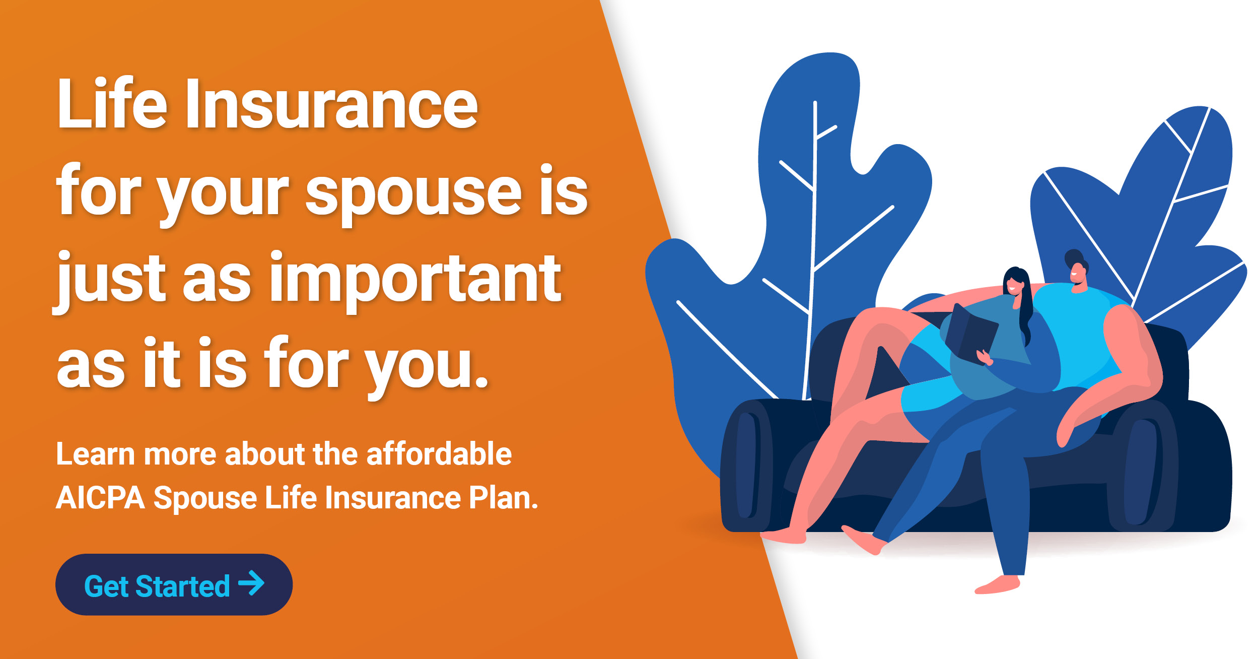 graphic illustration of couple on couch reading book